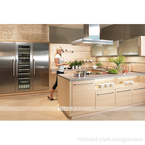 House Furniture New Design Home Kitchen Cabinet Wooden Cabinet